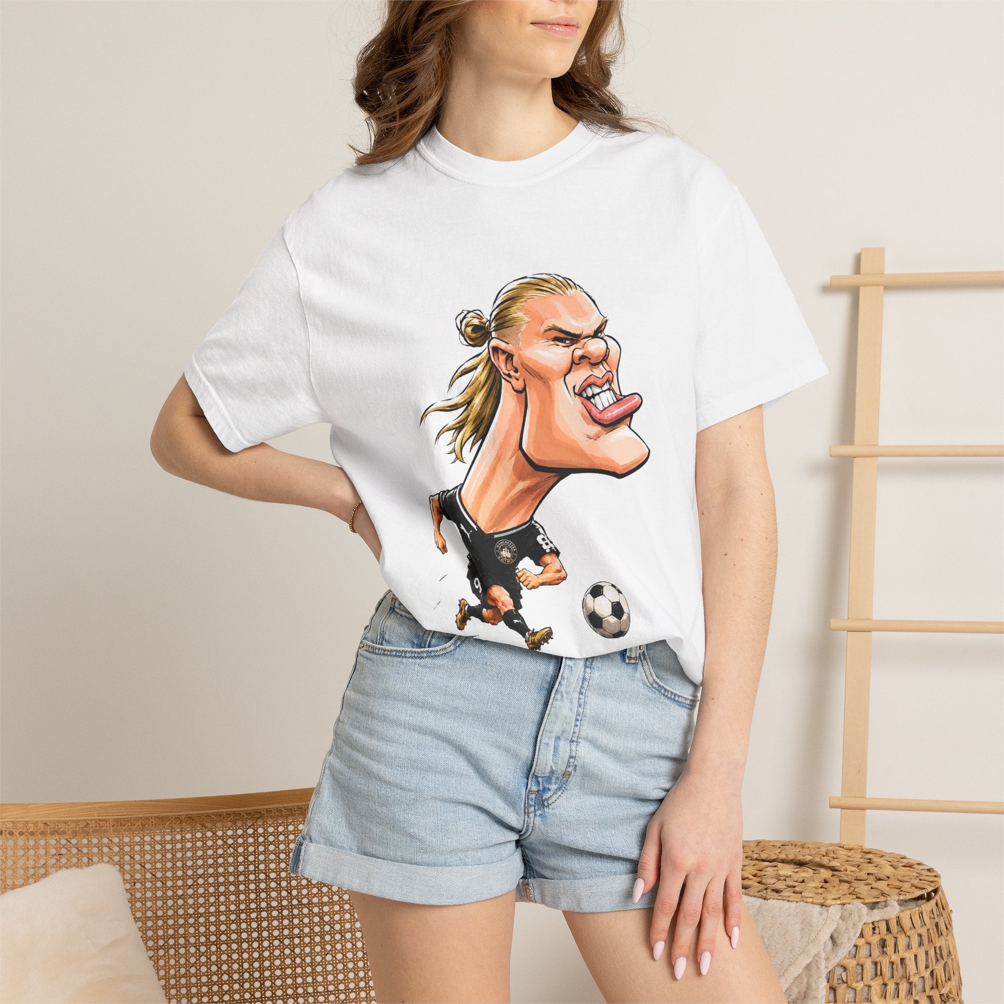 Haaland Caricature Tee"