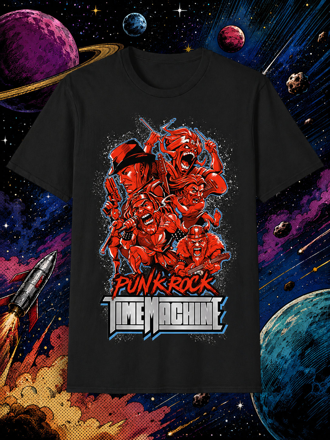 Baddie Bonny × Punk Rock Time Machine Tee