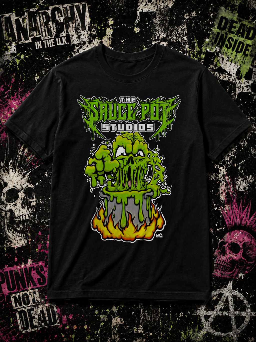 Suace Pot Meltdown Skull