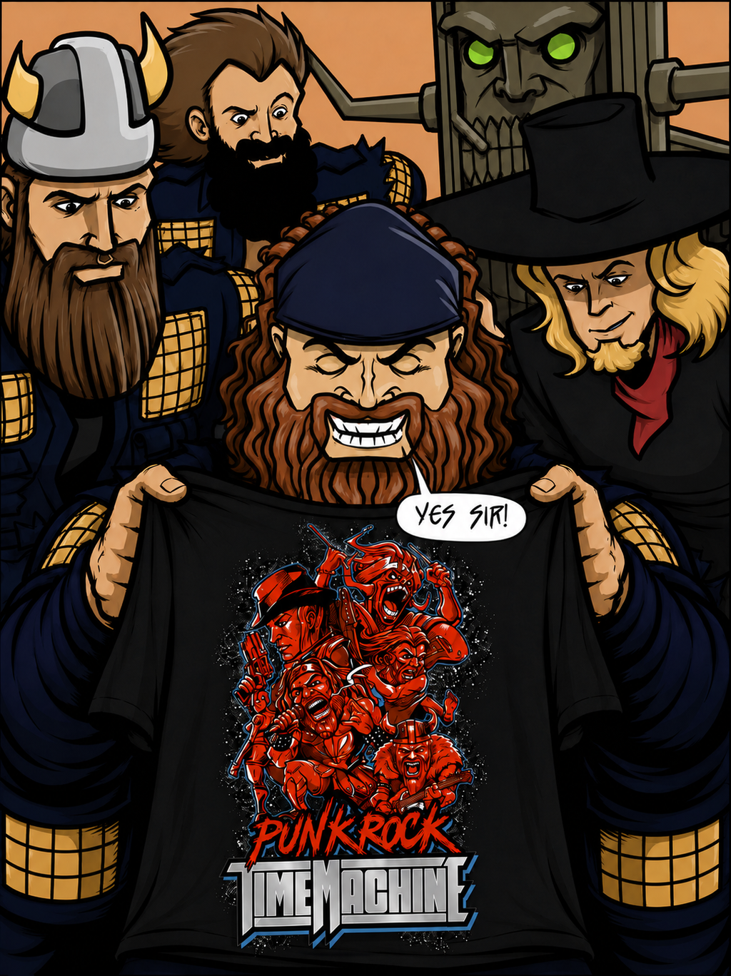 Baddie Bonny × Punk Rock Time Machine Tee