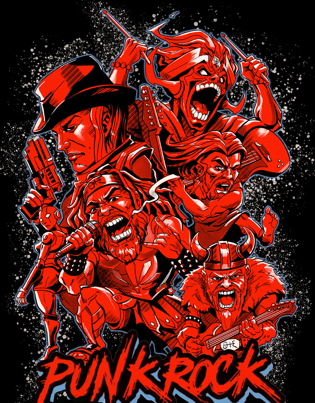 Baddie Bonny × Punk Rock Time Machine Tee